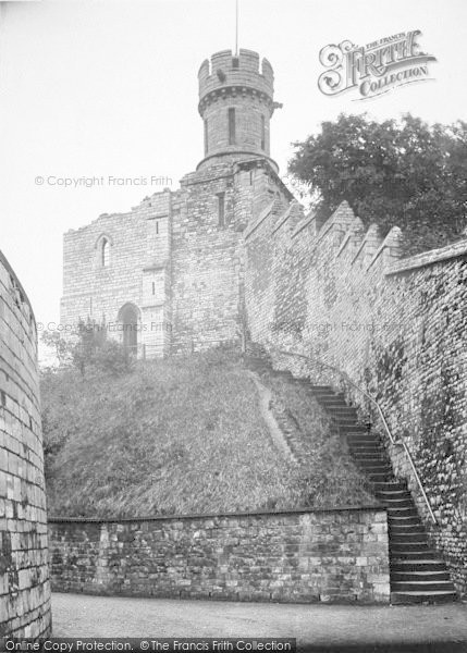 Photo of Lincoln, Castle 1923