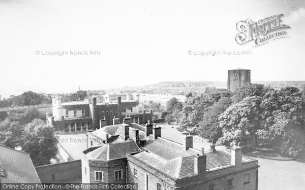 Photo of Lincoln, Castle c.1955