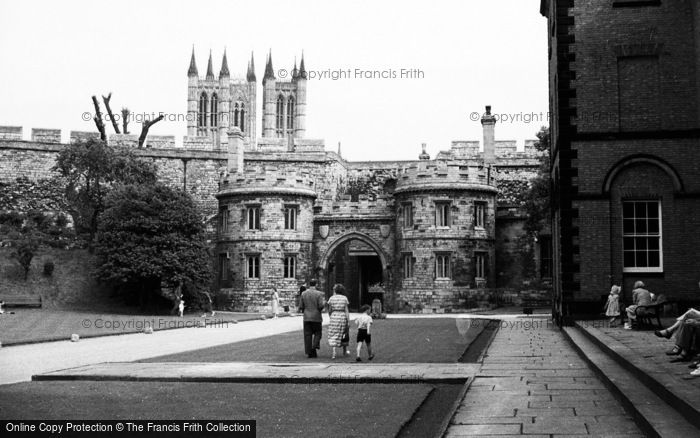 Photo of Lincoln, Castle, East Gate c.1952