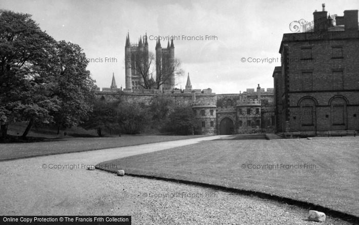 Photo of Lincoln, Castle Gateway And Cathedral 1948