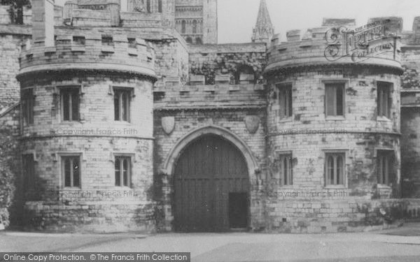 Photo of Lincoln, Castle Gateway c.1955