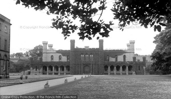 Lincoln, Castle Grounds c1955 Photo of Lincoln, Castle Grounds c.1955