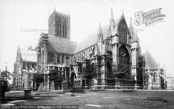 Photo of Lincoln, Cathedral 1895