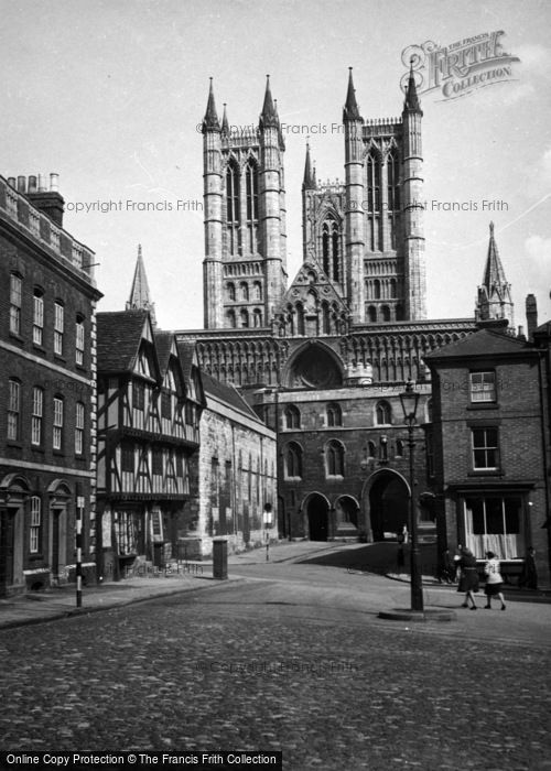 Photo of Lincoln, Cathedral 1948