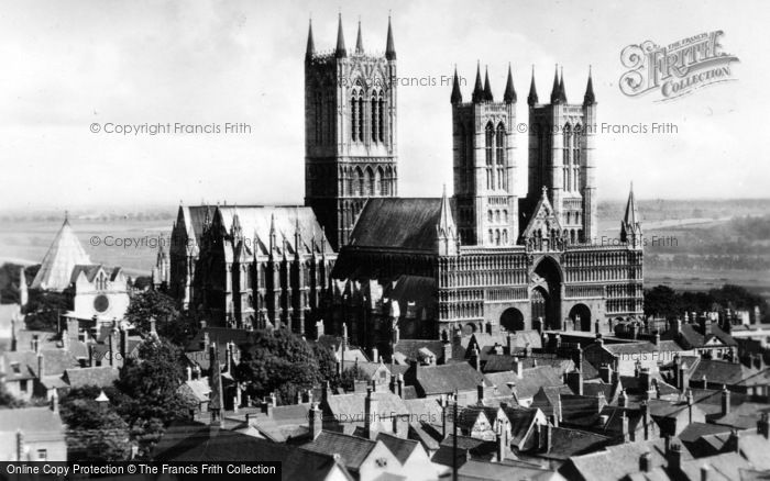Photo of Lincoln, Cathedral c.1930