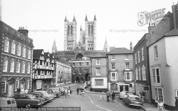 Photo of Lincoln, Cathedral c.1965