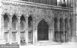 Cathedral, Choir Screen c.1897, Lincoln