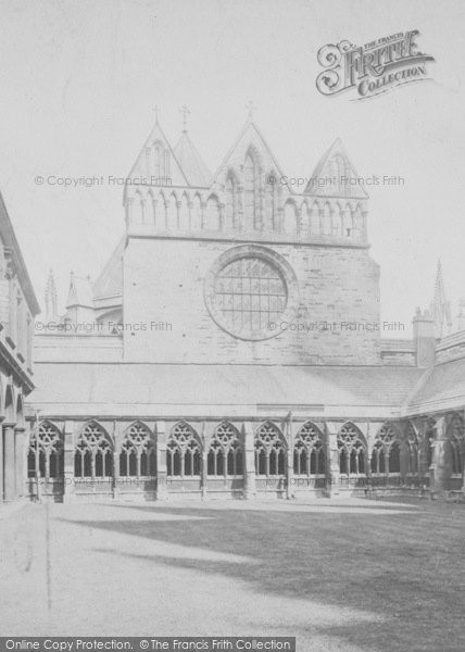 Photo of Lincoln, Cathedral, Cloisters And Chapter House c.1879
