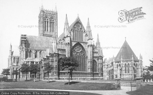 Photo of Lincoln, Cathedral, East End 1895