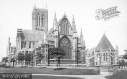 Cathedral, East End 1895, Lincoln