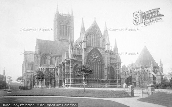 Photo of Lincoln, Cathedral, East End And Chapter House 1894