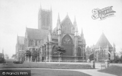 Cathedral, East End And Chapter House 1894, Lincoln