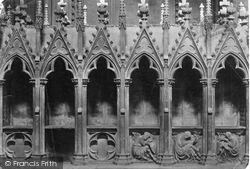 Cathedral, Easter Sepulchre, Founders Tomb c.1879, Lincoln