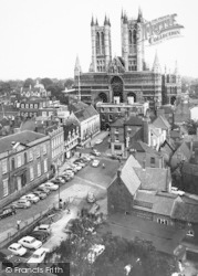 Cathedral From The Castle c.1965, Lincoln
