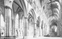 Cathedral, Nave East c.1879, Lincoln
