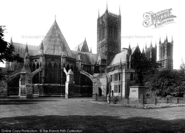 Photo of Lincoln, Cathedral, North East 1923