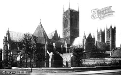 Cathedral, North Side 1895, Lincoln