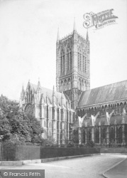 Cathedral, North Transept 1890, Lincoln
