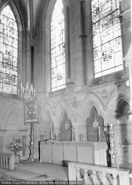 Photo of Lincoln, Cathedral, RAF Chapel c.1965