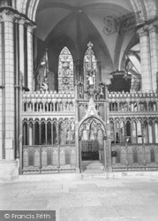 Cathedral, Soldiers Chapel c.1965, Lincoln