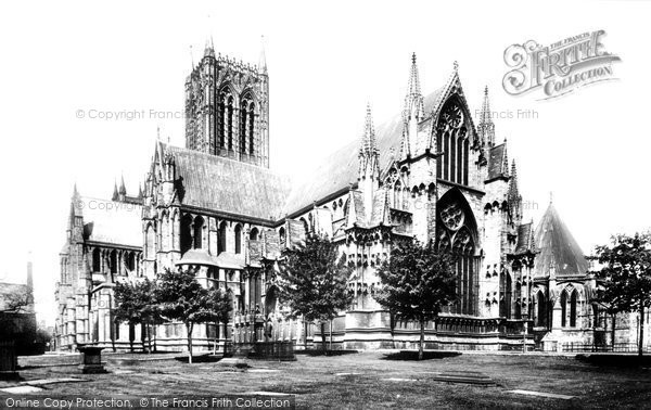 Photo of Lincoln, Cathedral South East 1900