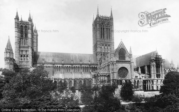 Photo of Lincoln, Cathedral, South Side 1895