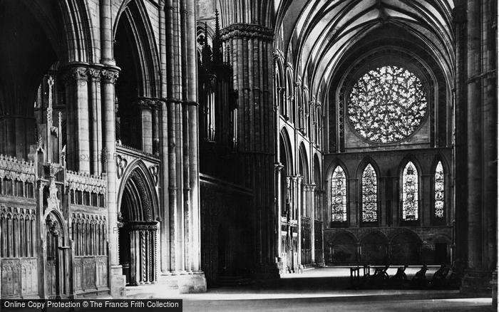 Photo of Lincoln, Cathedral, South Transept c.1879