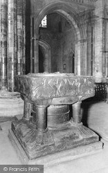 Cathedral, The Font c.1965, Lincoln