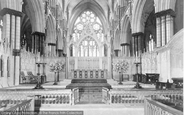 Photo of Lincoln, Cathedral, The High Altar c.1965