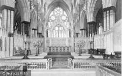 Cathedral, The High Altar c.1965, Lincoln