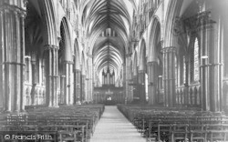 Cathedral, The Nave c.1965, Lincoln