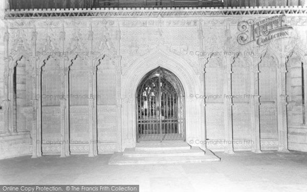 Photo of Lincoln, Cathedral, The Screen c.1965