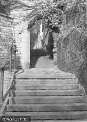 Greestone Stairs c.1955, Lincoln