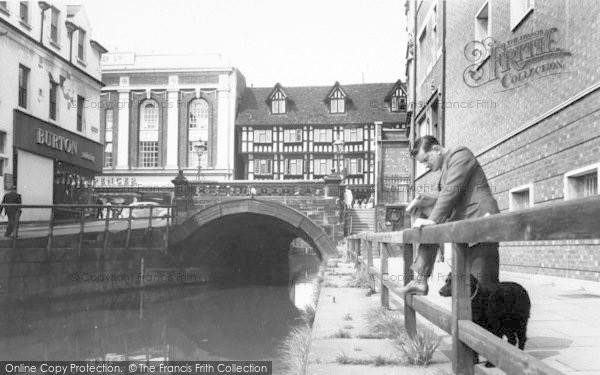 Photo of Lincoln, High Bridge c.1965