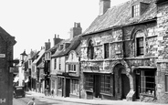 Jew's House And Steep Hill c.1955, Lincoln
