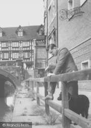 Man At High Bridge c.1965, Lincoln