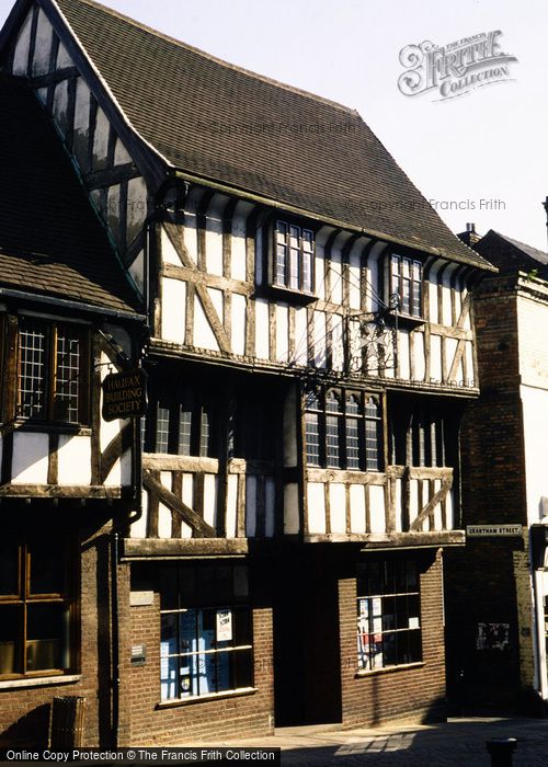 Photo of Lincoln, Old House, High Street 1989