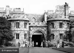 People At Castle Gates c.1955, Lincoln