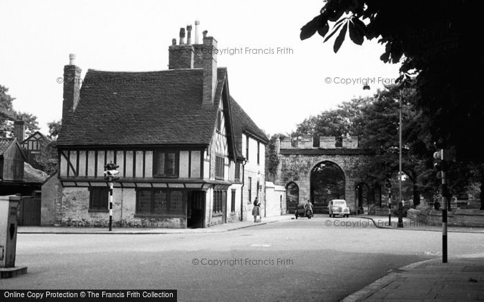 Photo of Lincoln, Priory Gate c.1952