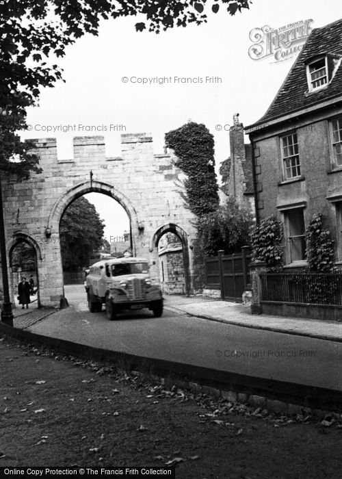 Photo of Lincoln, Priory Gate c.1952