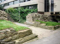 Remains Of The Roman Lower City West Gate 2004, Lincoln
