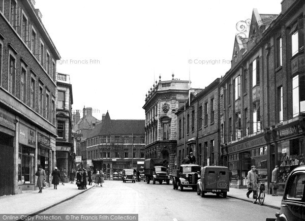 Lincoln, Silver Street c1950 Photo of Lincoln, Silver Street c.1950