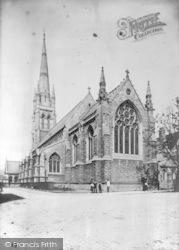 St Swithin's Church 1890, Lincoln