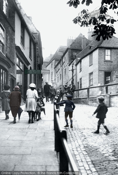 Photo of Lincoln, Steep Hill 1923