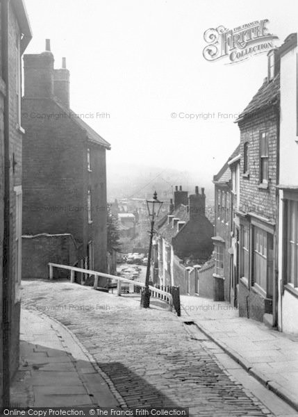 Photo of Lincoln, Steep Hill c.1965