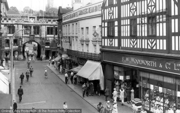 Photo of Lincoln, Stonebow c.1955