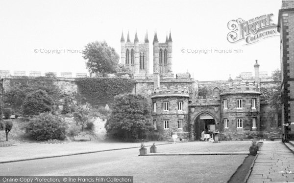 Photo of Lincoln, The Castle Gateway c.1960