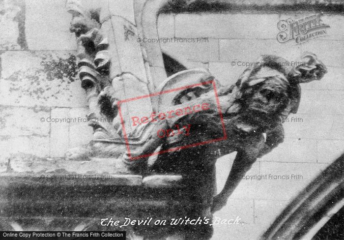 Photo of Lincoln, The Devil On The Witch's Back c.1880