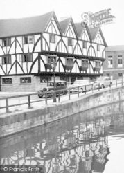 The Green Dragon Hotel, Waterside South c.1960, Lincoln