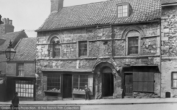 Photo of Lincoln, The Jew's House 1890